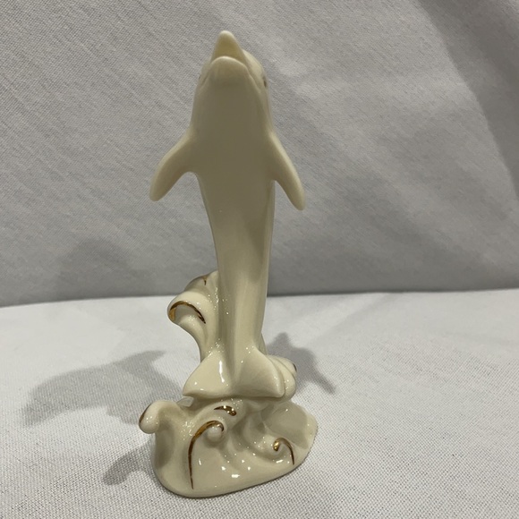 Lenox Dolphin with Gold Accent 4” - Picture 2 of 9